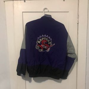 Vintage Raptors zip up jacket